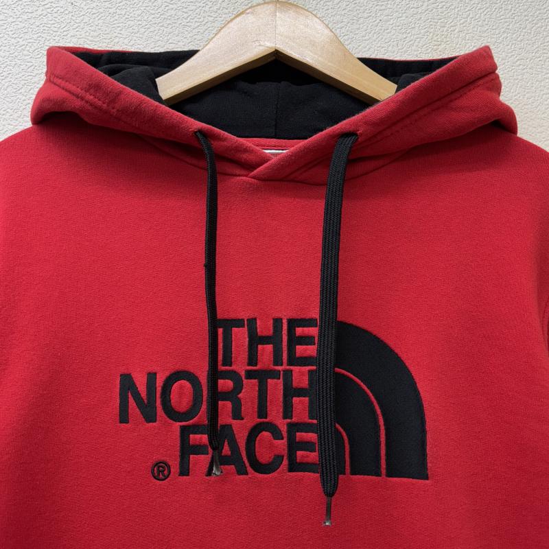 ザノースフェイス THE NORTH FACE パーカー 長袖 F16M113 ロゴ 刺繍 プルオーバー フーディ スウェット パーカー 赤 レッド S 赤 / レッド / red メンズ USED 古着 中古 50142435