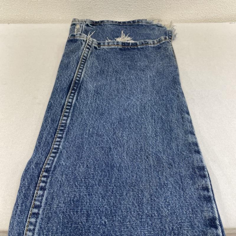 リーバイス Levi s パンツ デニム、ジーンズ ジーパン ジップフライ 90s USA製 519 デニム パンツ 501刻印 97年 31インチ ロゴ、文字 インディゴ / インディゴ / Indigo メンズ USED 古着 中古 50142448
