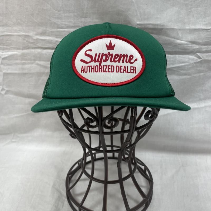 シュプリーム Supreme 帽子 キャップ シュプリーム AUTHORIZED DEALER メッシュキャップ GRN グリーン スナップバック - 緑 / グリーン / green メンズ USED 古着 中古 50142471