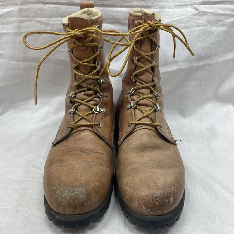レッドウィング RED WING ブーツ 一般 9 D 07020 レースアップ BRW ブラウン Vibramソール レザー ブーツ US：9 茶 / ブラウン / brown メンズ USED 古着 中古 50142482