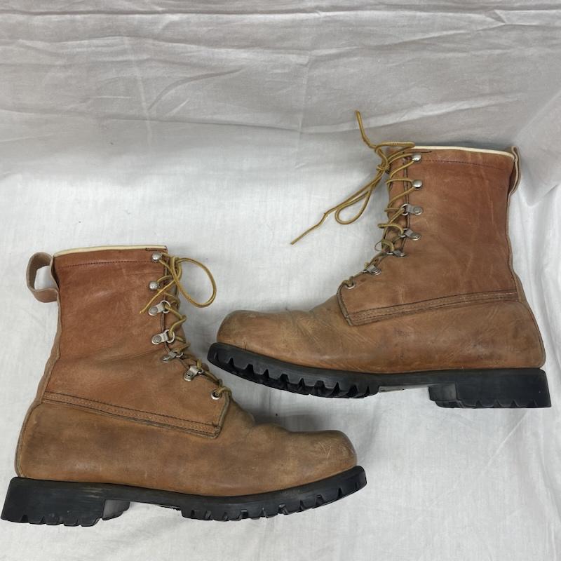 レッドウィング RED WING ブーツ 一般 9 D 07020 レースアップ BRW ブラウン Vibramソール レザー ブーツ US：9 茶 / ブラウン / brown メンズ USED 古着 中古 50142482