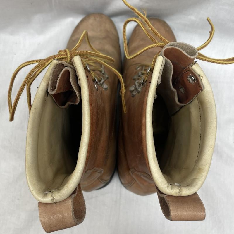 レッドウィング RED WING ブーツ 一般 9 D 07020 レースアップ BRW ブラウン Vibramソール レザー ブーツ US：9 茶 / ブラウン / brown メンズ USED 古着 中古 50142482