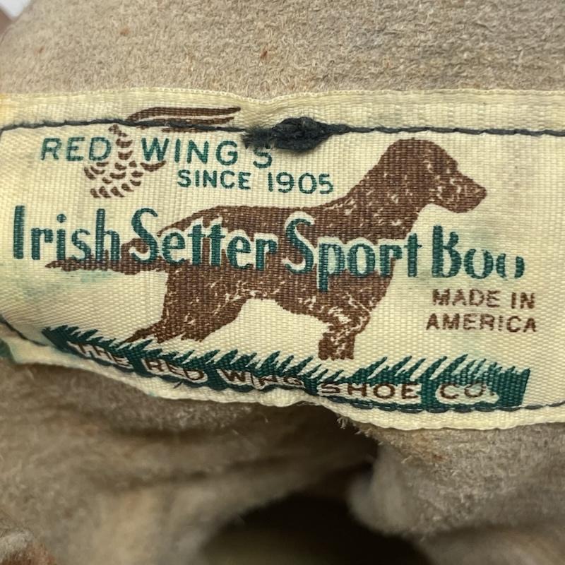 レッドウィング RED WING ブーツ 一般 9 D 07020 レースアップ BRW ブラウン Vibramソール レザー ブーツ US：9 茶 / ブラウン / brown メンズ USED 古着 中古 50142482