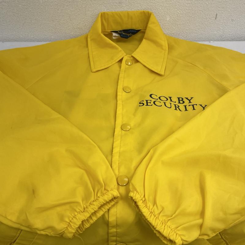 チャンピオン Champion ジャケット、上着 ジャンパー、ブルゾン 70s ランナーズタグ ランタグ コーチ ジャケット ウインドブレーカー USA製 S ロゴ、文字 X プリント 黄 / イエロー / yellow メンズ USED 古着 中古 50142484