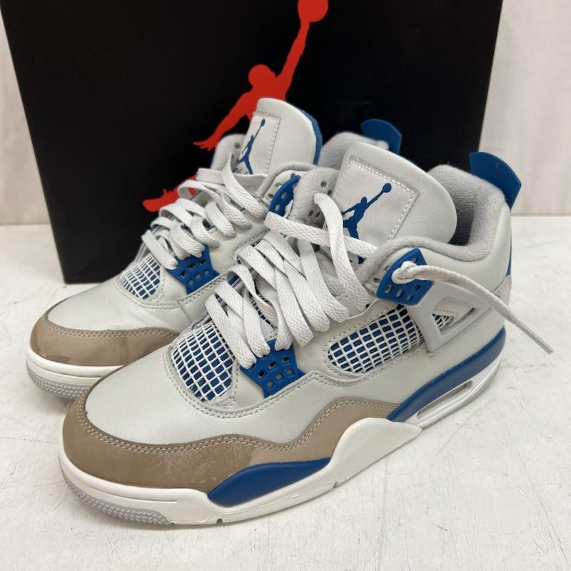 ナイキ NIKE スニーカー スニーカー AIR JORDAN 4 RETRO  INDUSTRIAL BLUE  FV5029-141 26.0cm 白 / ホワイト / white X 青 / ブルー / blue メンズ USED 古着 中古 50142523