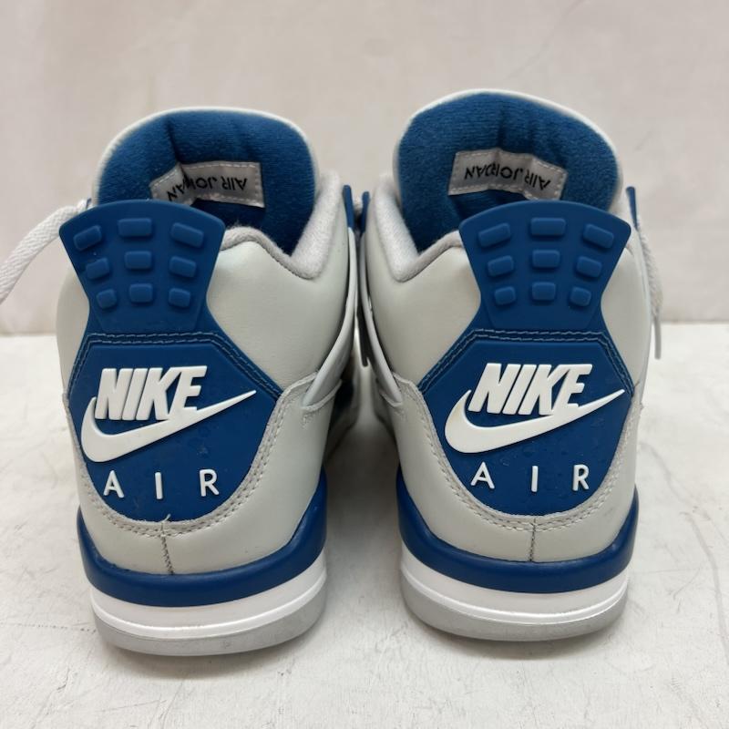 ナイキ NIKE スニーカー スニーカー AIR JORDAN 4 RETRO  INDUSTRIAL BLUE  FV5029-141 26.0cm 白 / ホワイト / white X 青 / ブルー / blue メンズ USED 古着 中古 50142523