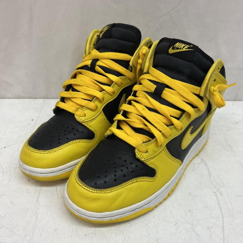ナイキ NIKE スニーカー スニーカー DUNK HIGH SP VARCITY MAIZE ダンク ハイ CZ8149-002 26.0cm 黒 / ブラック / black X 黄 / イエロー / yellow メンズ USED 古着 中古 50142525