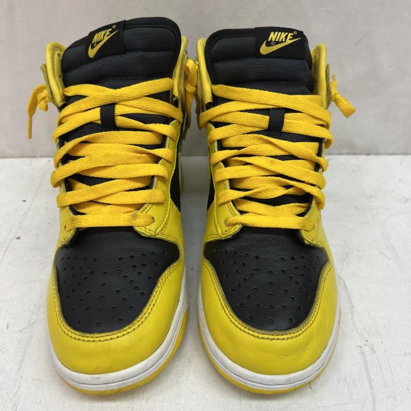 ナイキ NIKE スニーカー スニーカー DUNK HIGH SP VARCITY MAIZE ダンク ハイ CZ8149-002 26.0cm 黒 / ブラック / black X 黄 / イエロー / yellow メンズ USED 古着 中古 50142525
