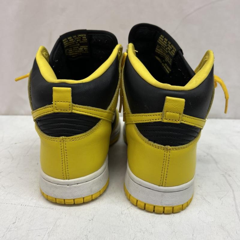 ナイキ NIKE スニーカー スニーカー DUNK HIGH SP VARCITY MAIZE ダンク ハイ CZ8149-002 26.0cm 黒 / ブラック / black X 黄 / イエロー / yellow メンズ USED 古着 中古 50142525