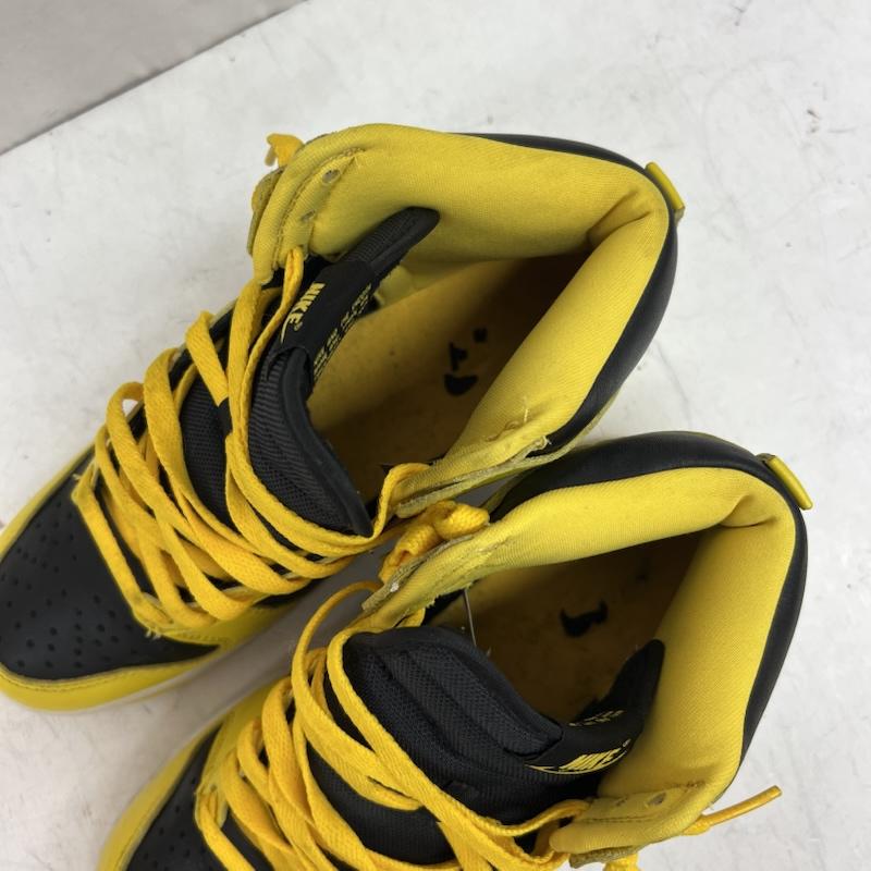 ナイキ NIKE スニーカー スニーカー DUNK HIGH SP VARCITY MAIZE ダンク ハイ CZ8149-002 26.0cm 黒 / ブラック / black X 黄 / イエロー / yellow メンズ USED 古着 中古 50142525