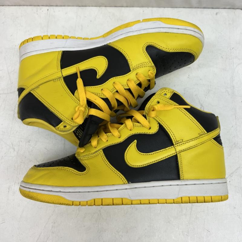 ナイキ NIKE スニーカー スニーカー DUNK HIGH SP VARCITY MAIZE ダンク ハイ CZ8149-002 26.0cm 黒 / ブラック / black X 黄 / イエロー / yellow メンズ USED 古着 中古 50142525