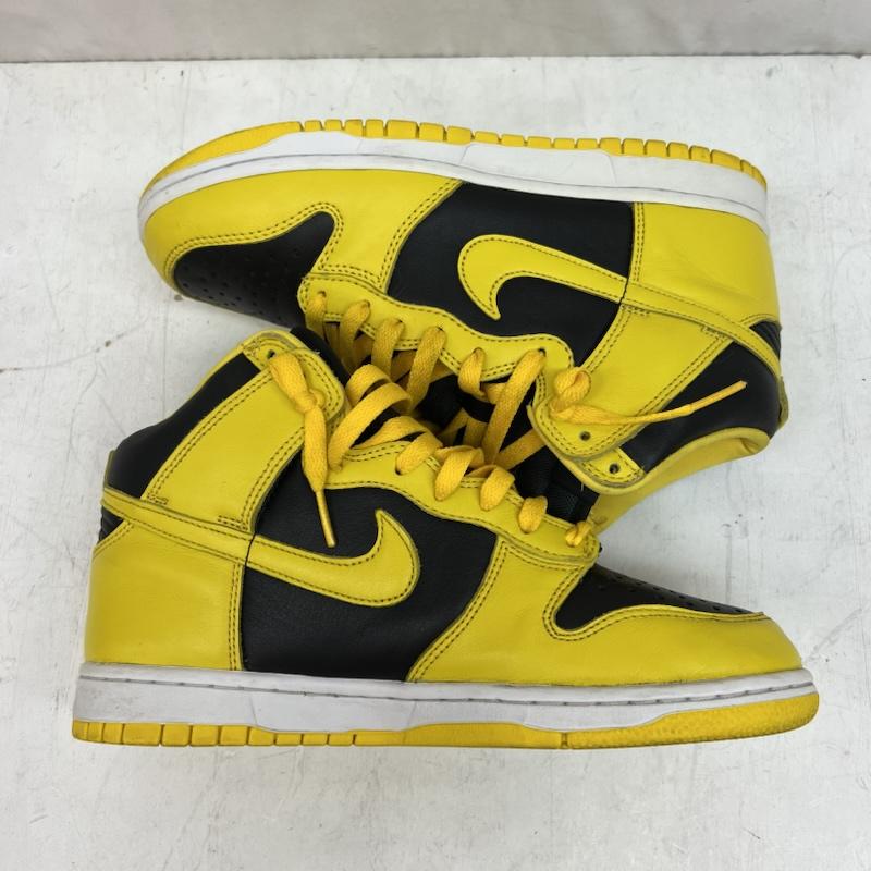 ナイキ NIKE スニーカー スニーカー DUNK HIGH SP VARCITY MAIZE ダンク ハイ CZ8149-002 26.0cm 黒 / ブラック / black X 黄 / イエロー / yellow メンズ USED 古着 中古 50142525