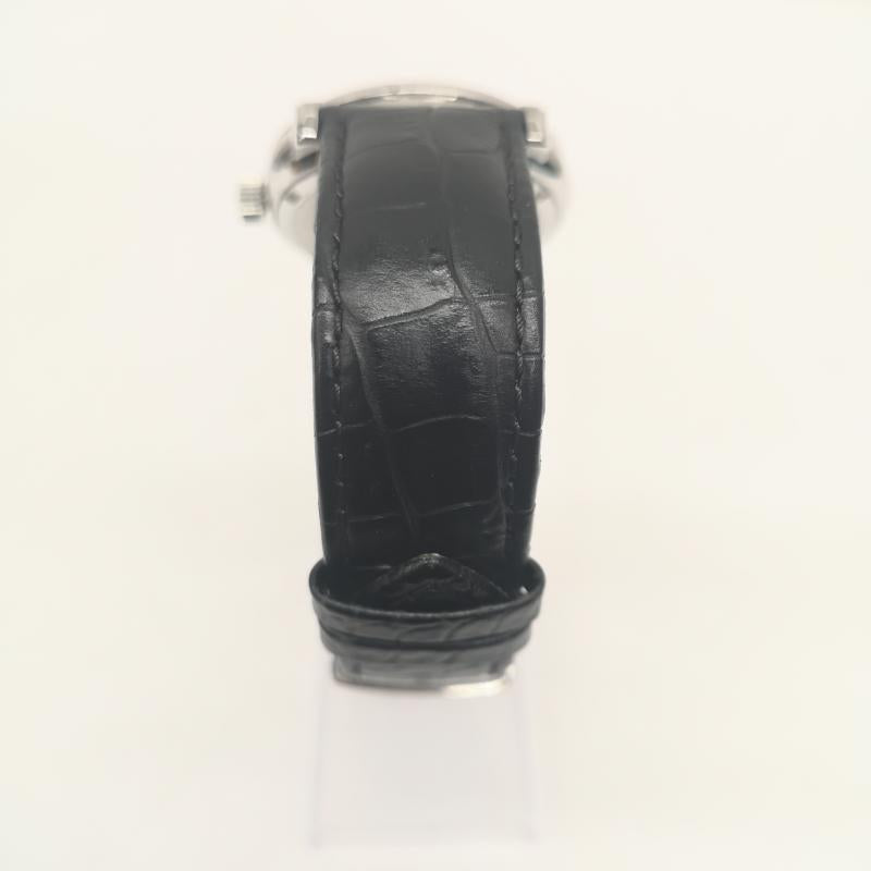 アイスリンク ICELINK 腕時計 アナログ（クォーツ式） AQUA LUNA アクアルナ IAL-SBS DIAMOND WATCH ダイヤモンド ウォッチ 腕時計 黒 / ブラック / black X 銀 / シルバー / silver color メンズ USED 古着 中古 50142536