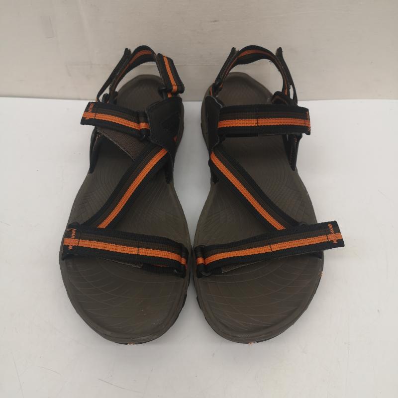 メレル MERRELL サンダル サンダル ALL OUT BLAZE WEB SPORT SANDALS J37641 スポーツ サンダル 27.0cm 茶 / ブラウン / brown X 橙 / オレンジ / orange X 黒 / ブラック / black メンズ USED 古着 中古 50142546