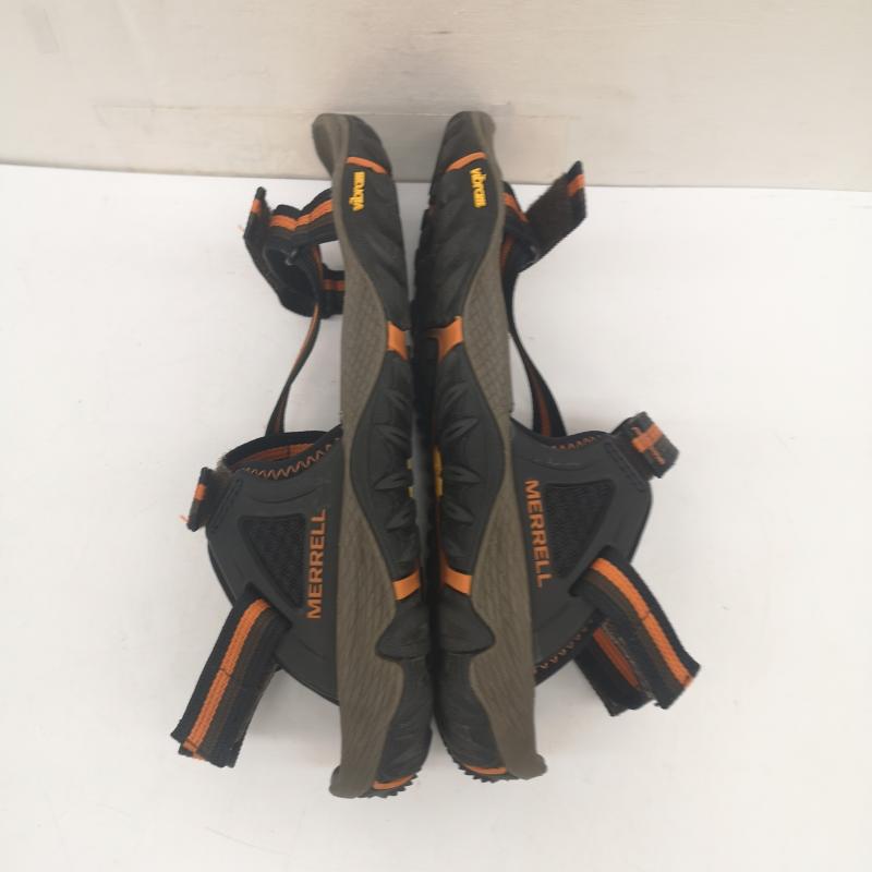 メレル MERRELL サンダル サンダル ALL OUT BLAZE WEB SPORT SANDALS J37641 スポーツ サンダル 27.0cm 茶 / ブラウン / brown X 橙 / オレンジ / orange X 黒 / ブラック / black メンズ USED 古着 中古 50142546