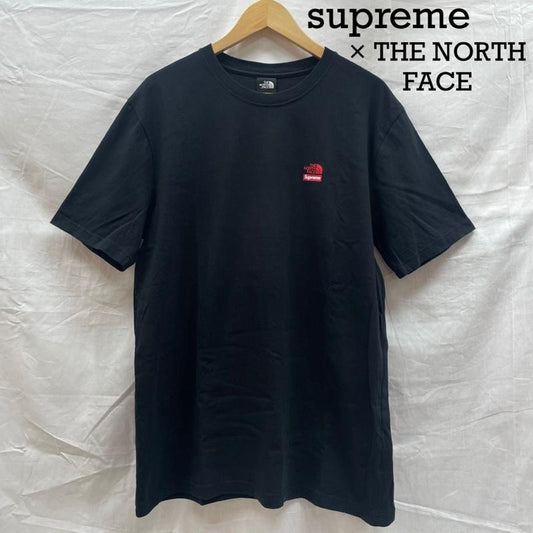 シュプリーム×ノースフェイス Supreme×THE NORTH FACE Tシャツ 半袖 19AW SUPREME STATUE TEE NT81905I XL 黒 / ブラック / black メンズ USED 古着 中古 50142548