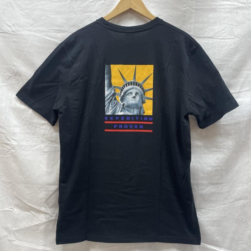 シュプリーム×ノースフェイス Supreme×THE NORTH FACE Tシャツ 半袖 19AW SUPREME STATUE TEE NT81905I XL 黒 / ブラック / black メンズ USED 古着 中古 50142548
