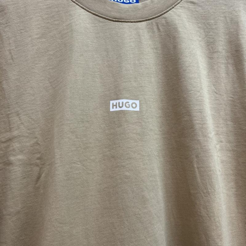 ヒューゴボス HUGO BOSS Tシャツ 半袖 ロゴ コットン ルーズフィット 半袖 Tシャツ S ベージュ / ベージュ / beige メンズ USED 古着 中古 50142564
