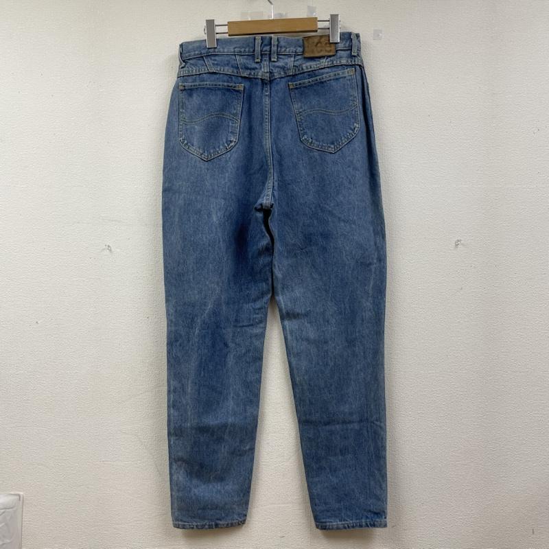 リー Lee パンツ デニム、ジーンズ 90s USA製 305-5545 テーパード デニム パンツ ジップフライ サイズ16LONG - ロゴ、文字 インディゴ / インディゴ / Indigo メンズ USED 古着 中古 50142607