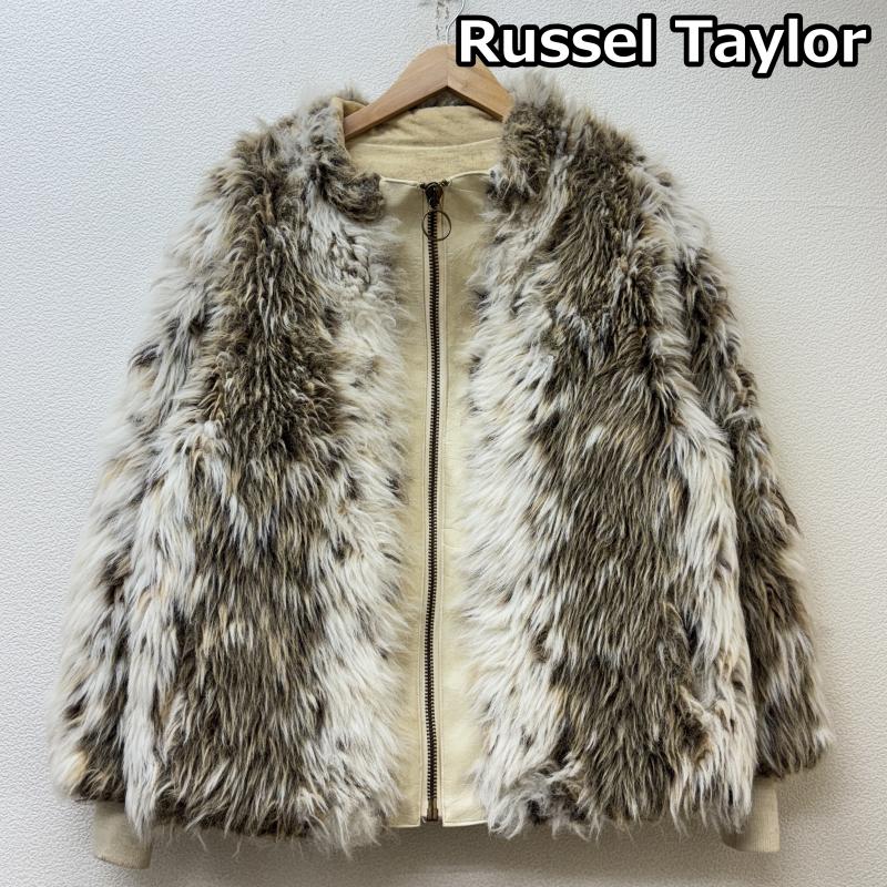 古着 USED ジャケット、上着 ジャンパー、ブルゾン Russel Taylor ラッセルテイラー ノーカラー ジップアップ ファー ジャケット - レディース USED 古着 中古 50142649