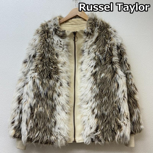 古着 USED ジャケット、上着 ジャンパー、ブルゾン Russel Taylor ラッセルテイラー ノーカラー ジップアップ ファー ジャケット - レディース USED 古着 中古 50142649