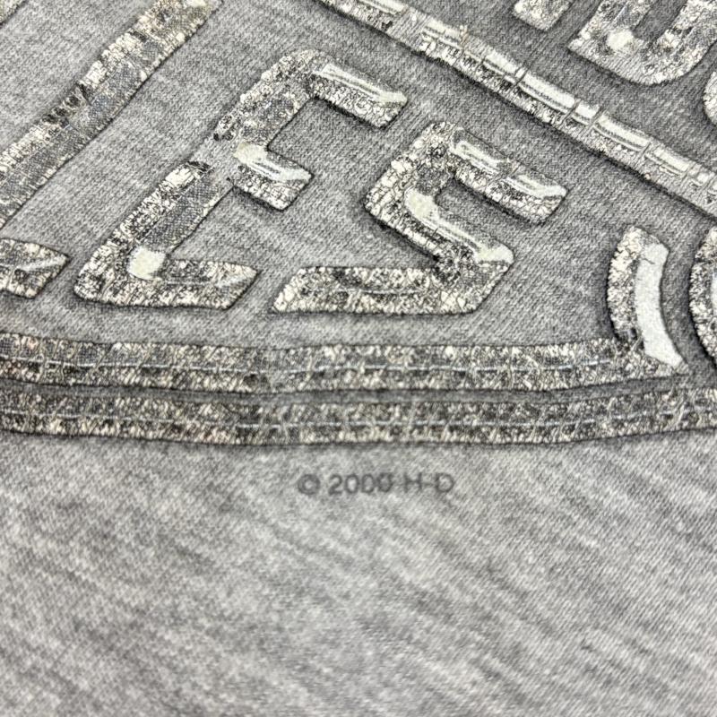 ハーレーダビッドソン Harley-Davidson Tシャツ 半袖 2000年 USA製 De-lux Merchandise表記 タコマ ワシントン ロゴ プリント クルーネック Tシャツ 灰色 グレー XL 灰 / グレー / gray メンズ USED 古着 中古 50142654
