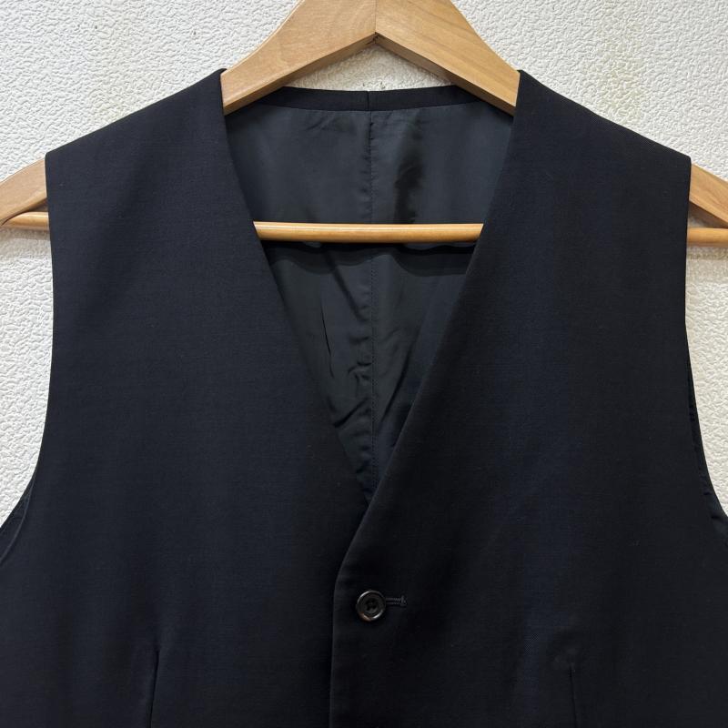 タケオキクチ TAKEO KIKUCHI ベスト ベスト AF070-49013 Loro Piana ロロピアーナ スーツベスト ウール キュプラ 黒 ブラック 3 黒 / ブラック / black メンズ USED 古着 中古 50142656