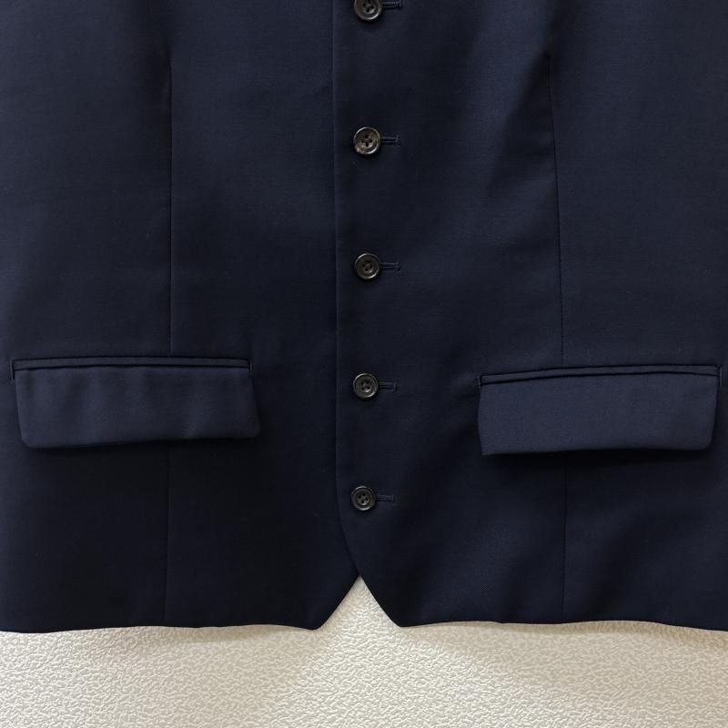 タケオキクチ TAKEO KIKUCHI ベスト ベスト AF070-49013 Loro Piana ロロピアーナ スーツベスト ウール キュプラ 紺 ネイビー 3 紺 / ネイビー / navy メンズ USED 古着 中古 50142657