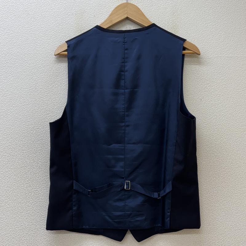 タケオキクチ TAKEO KIKUCHI ベスト ベスト AF070-49013 Loro Piana ロロピアーナ スーツベスト ウール キュプラ 紺 ネイビー 3 紺 / ネイビー / navy メンズ USED 古着 中古 50142657