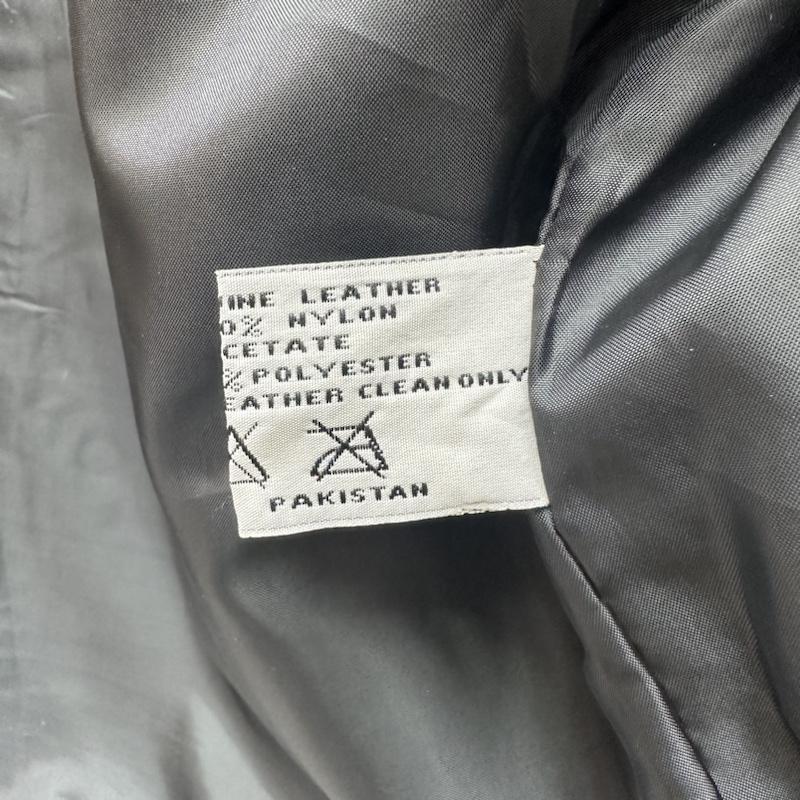 古着 USED ジャケット、上着 レザージャケット HEAVY FOR BIKERS メタル コンチョ ボタン ウエスタン レザー ジャケット 40 黒 / ブラック / black メンズ USED 古着 中古 50142666