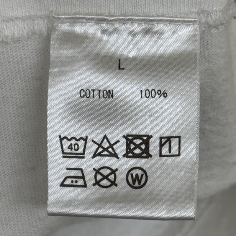 シーシー SEE SEE Tシャツ 長袖 ロゴ スリーブ プリント クルーネック 長袖 Tシャツ ロンT 白 ホワイト L 白 / ホワイト / white メンズ USED 古着 中古 50142687