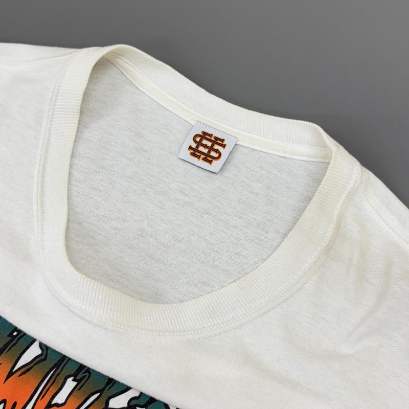 シーシー SEE SEE Tシャツ 長袖 ロゴ スリーブ プリント クルーネック 長袖 Tシャツ ロンT 白 ホワイト L 白 / ホワイト / white メンズ USED 古着 中古 50142687