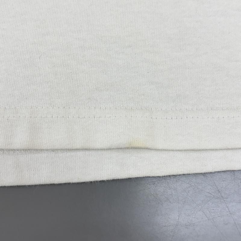 シーシー SEE SEE Tシャツ 長袖 ロゴ スリーブ プリント クルーネック 長袖 Tシャツ ロンT 白 ホワイト L 白 / ホワイト / white メンズ USED 古着 中古 50142687