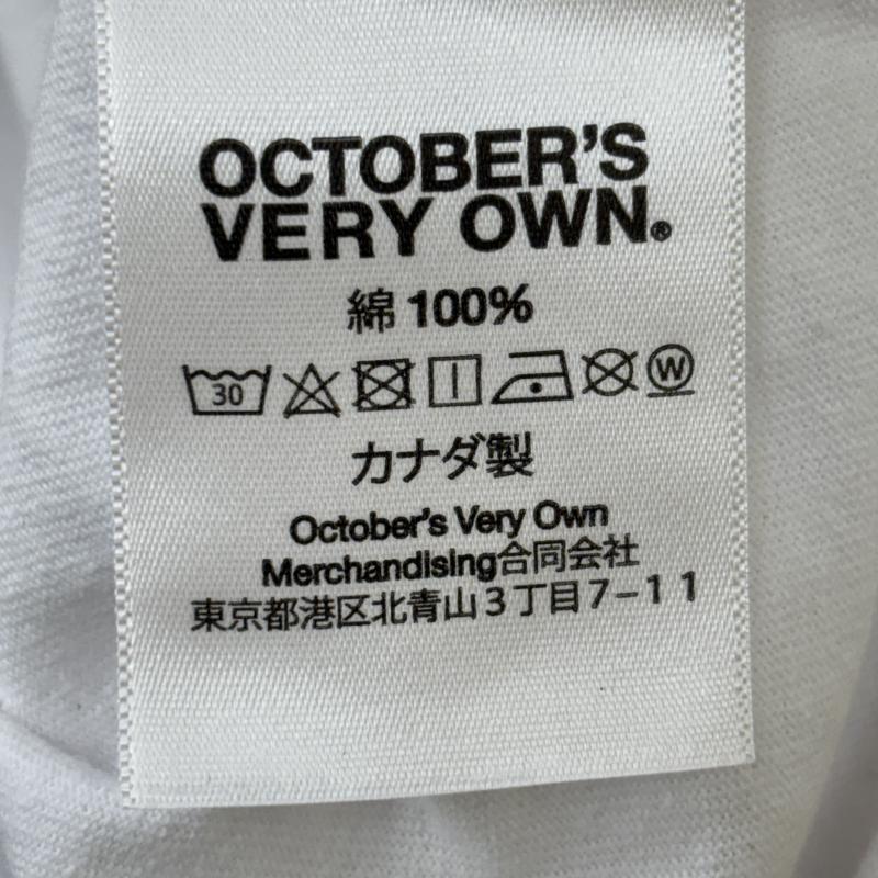 古着 USED Tシャツ 長袖 OVO October s Very Own NBA シカゴブルズ ロゴ プリント クルーネック 長袖 Tシャツ ロンT 白 ホワイト L 白 / ホワイト / white メンズ USED 古着 中古 50142689