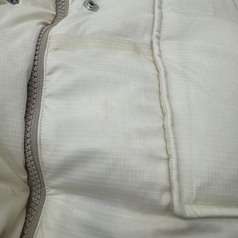 グッチ GUCCI コート ダウンコート 22SS THE NORTH FACE アーム ロゴ フーデッド ロング ダウン ジャケット 671794 S アイボリー / アイボリー / レディース USED 古着 中古 50142709