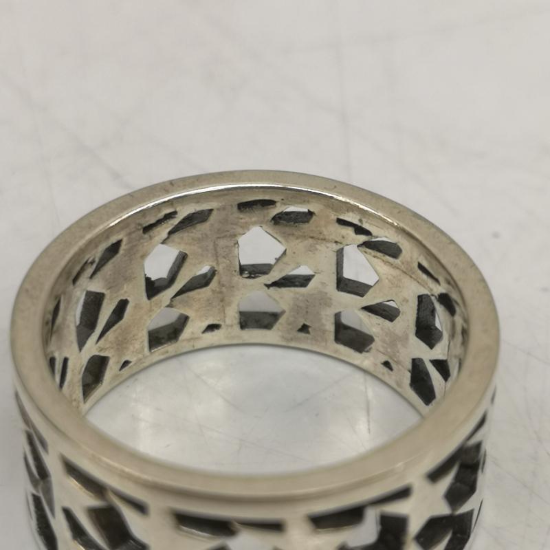 古着 USED アクセサリー 指輪 Twojeys 925 ダイカットリング Die-Cut Ring シルバー 19号 - 銀 / シルバー / silver color メンズ USED 古着 中古 50142723