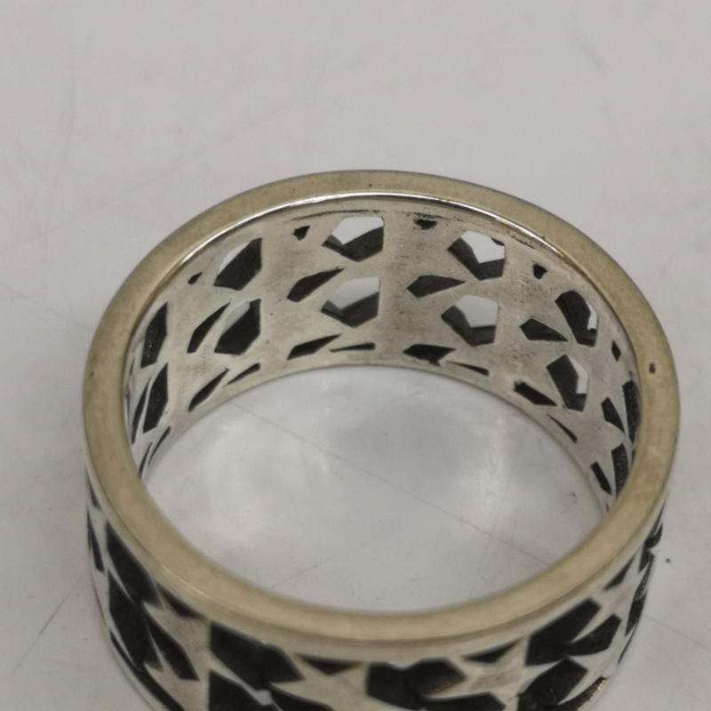 古着 USED アクセサリー 指輪 Twojeys 925 ダイカットリング Die-Cut Ring シルバー 19号 - 銀 / シルバー / silver color メンズ USED 古着 中古 50142725