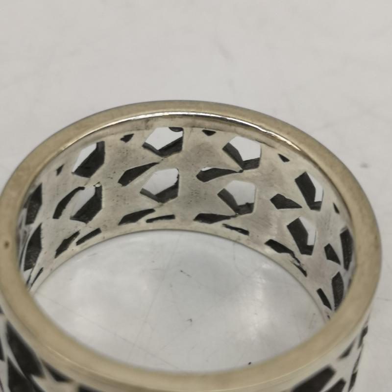 古着 USED アクセサリー 指輪 Twojeys 925 ダイカットリング Die-Cut Ring シルバー 19号 - 銀 / シルバー / silver color メンズ USED 古着 中古 50142725
