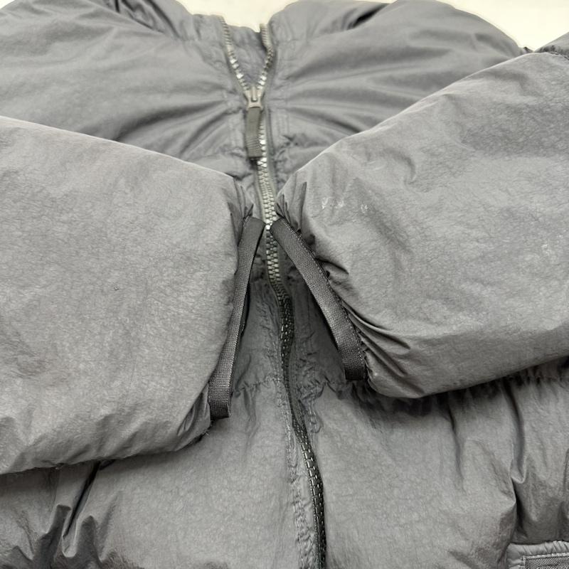 ストーンアイランド STONE ISLAND ジャケット、上着 ダウンジャケット 22AW GARMENT DYED CRINKLE REPS R-NY フード ダウン ジャケット 771540223 V0029 XXL 黒 / ブラック / black メンズ USED 古着 中古 50142736
