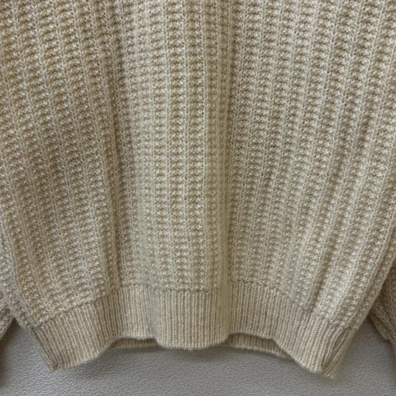 古着 USED ニット、セーター 長袖 ALPS ウール クルーネック 長袖 ニット セーター 無地 ベージュ S ベージュ / ベージュ / beige メンズ USED 古着 中古 50142784