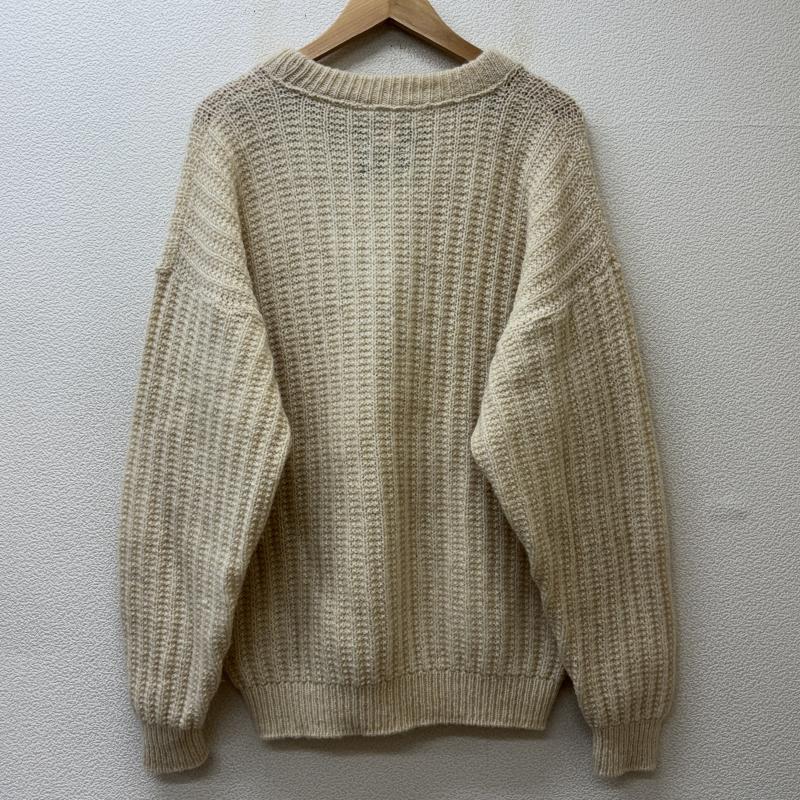 古着 USED ニット、セーター 長袖 ALPS ウール クルーネック 長袖 ニット セーター 無地 ベージュ S ベージュ / ベージュ / beige メンズ USED 古着 中古 50142784