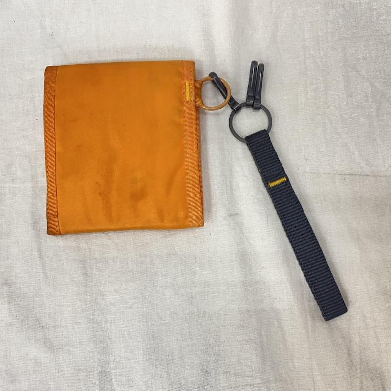ポーター PORTER 財布 二つ折り 吉田カバン PORTER CAPSULE WALLET 縦型 ナイロン orange 財布 - ロゴ、文字 橙 / オレンジ / orange メンズ USED 古着 中古 50142829