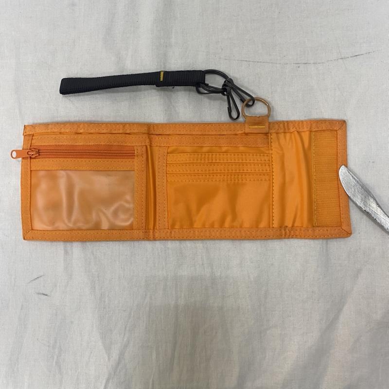 ポーター PORTER 財布 二つ折り 吉田カバン PORTER CAPSULE WALLET 縦型 ナイロン orange 財布 - ロゴ、文字 橙 / オレンジ / orange メンズ USED 古着 中古 50142829