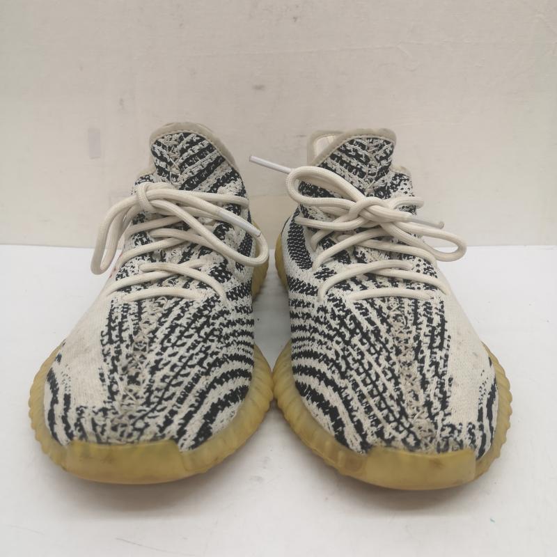 アディダス adidas スニーカー スニーカー YEEZY Boost 350 V2 Zebra イージーブースト350 V2 ゼブラ CP9654 27.5cm 白 / ホワイト / white X 黒 / ブラック / black メンズ USED 古着 中古 50142843