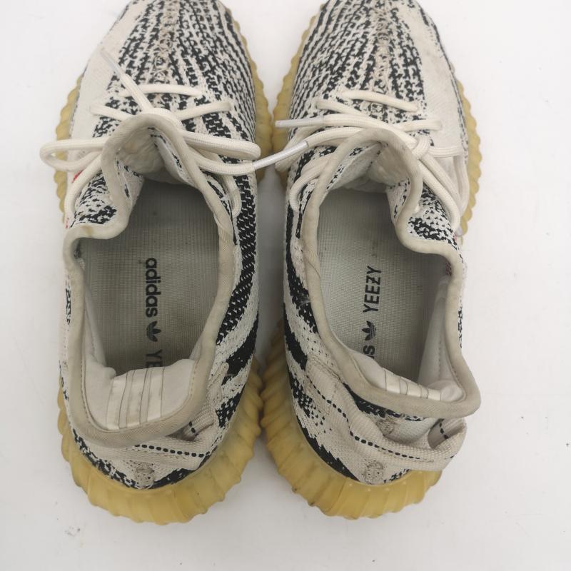 アディダス adidas スニーカー スニーカー YEEZY Boost 350 V2 Zebra イージーブースト350 V2 ゼブラ CP9654 27.5cm 白 / ホワイト / white X 黒 / ブラック / black メンズ USED 古着 中古 50142843