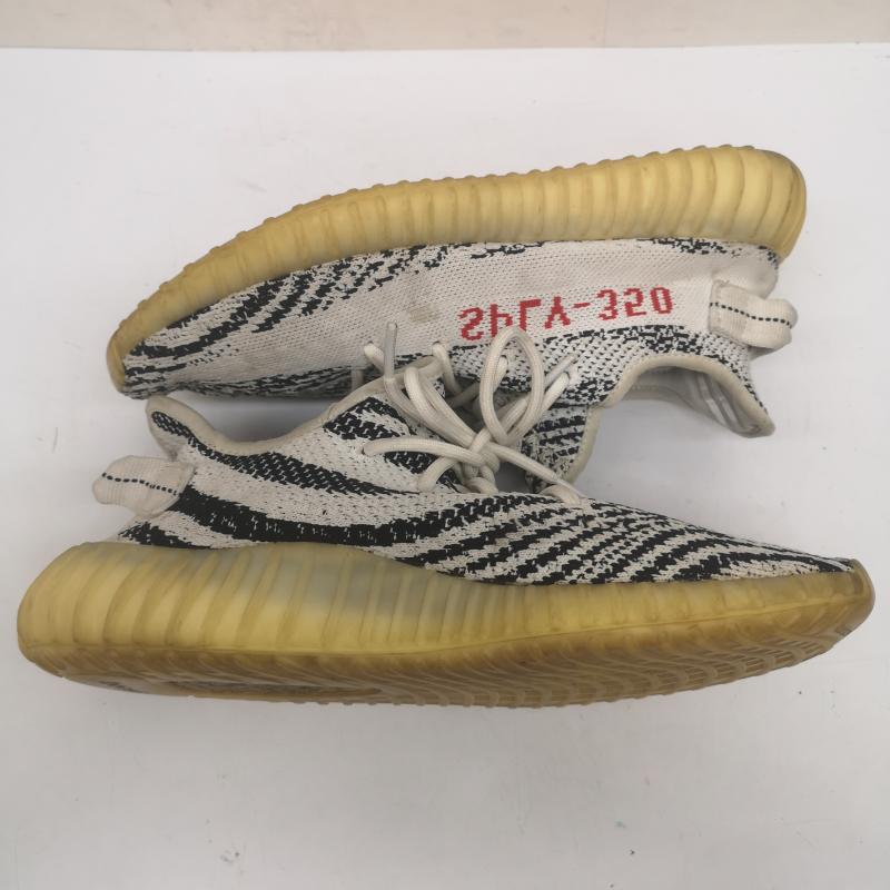 アディダス adidas スニーカー スニーカー YEEZY Boost 350 V2 Zebra イージーブースト350 V2 ゼブラ CP9654 27.5cm 白 / ホワイト / white X 黒 / ブラック / black メンズ USED 古着 中古 50142843
