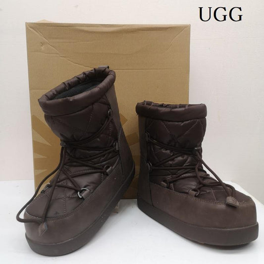 アグ UGG ブーツ 一般 1003744K CHO Noeme スノーウィンターキッド ブーツ 23.5cm 茶 / ブラウン / brown レディース USED 古着 中古 50142846