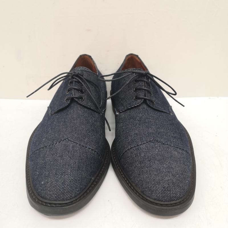 ドリスヴァンノッテン DRIES VAN NOTEN 革靴 革靴 デニム ドレス シューズ V243 イタリア製 UK：7.5 インディゴ / インディゴ / Indigo メンズ USED 古着 中古 50142847