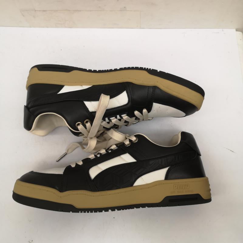 プーマ PUMA スニーカー スニーカー 22AW SLIPSTREAM LO COURT MCM スリップストリーム 388733-01 スニーカー 27.5cm 白 / ホワイト / white X 黒 / ブラック / black メンズ USED 古着 中古 50142851