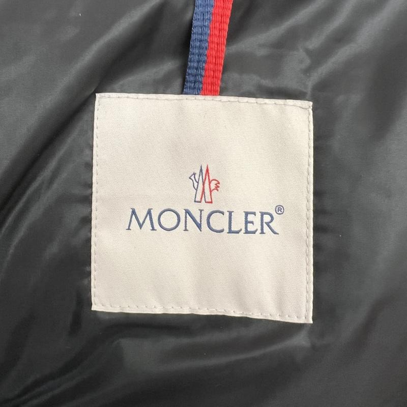 モンクレール MONCLER ジャケット、上着 ダウンジャケット CRAIG GREEN PORPOISE ロングダウン ダウンコート 0 赤 / レッド / red X 白 / ホワイト / white X 紺 / ネイビー / navy メンズ USED 古着 中古 50142910
